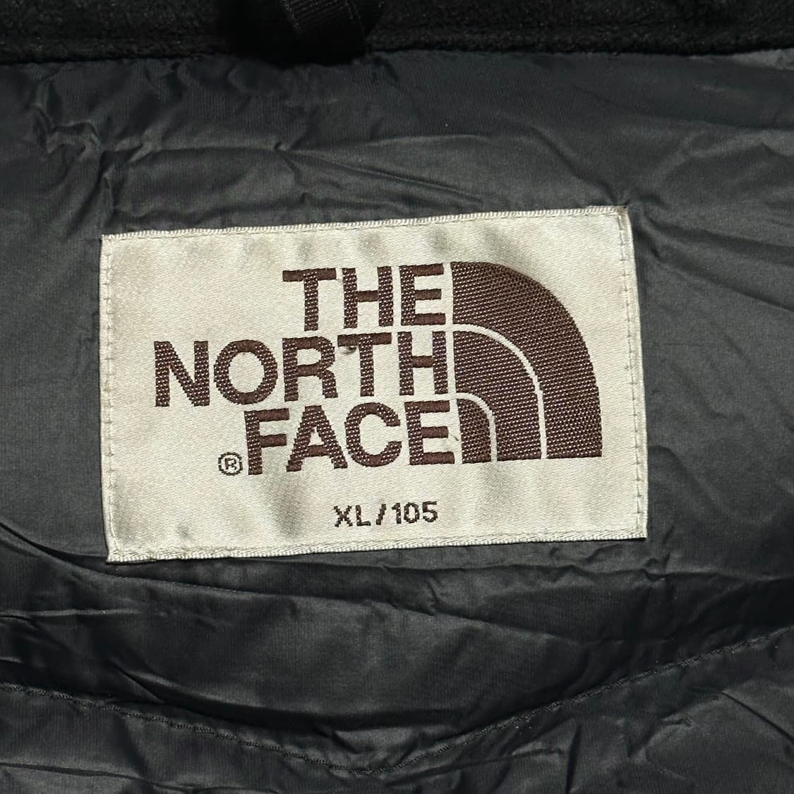 XL 노스페이스 블랙 유광 다운 패딩 상품이미지4