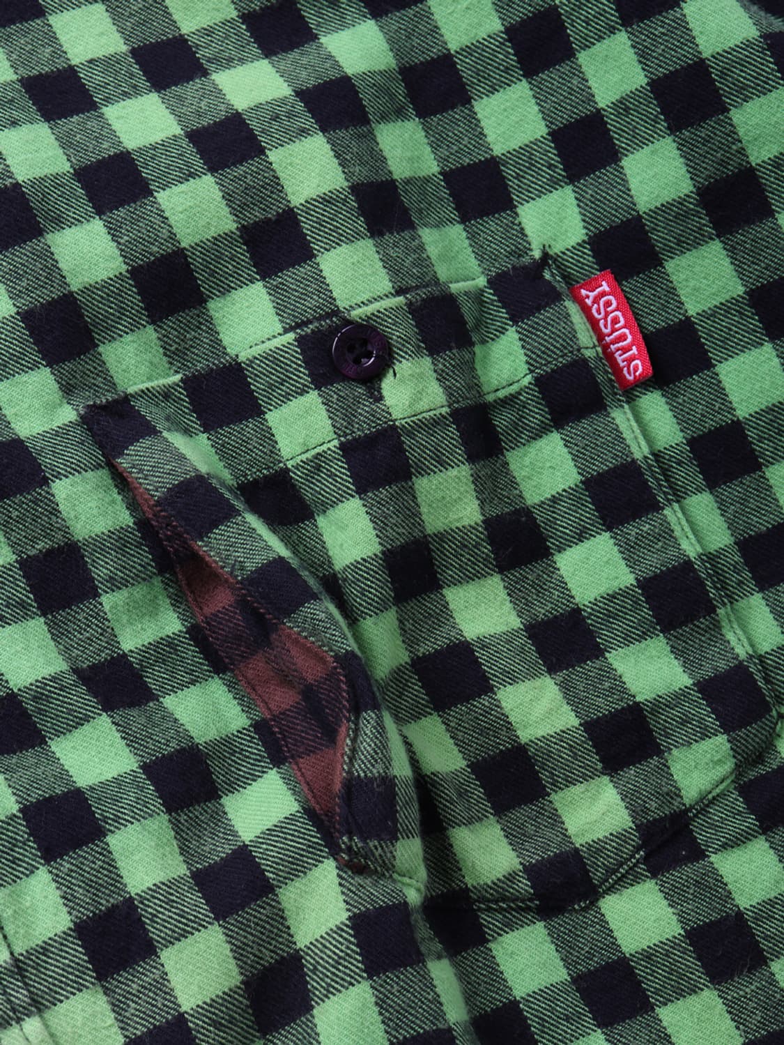 스투시 STUSSY Gingham Check S/S Shirt 상품이미지10