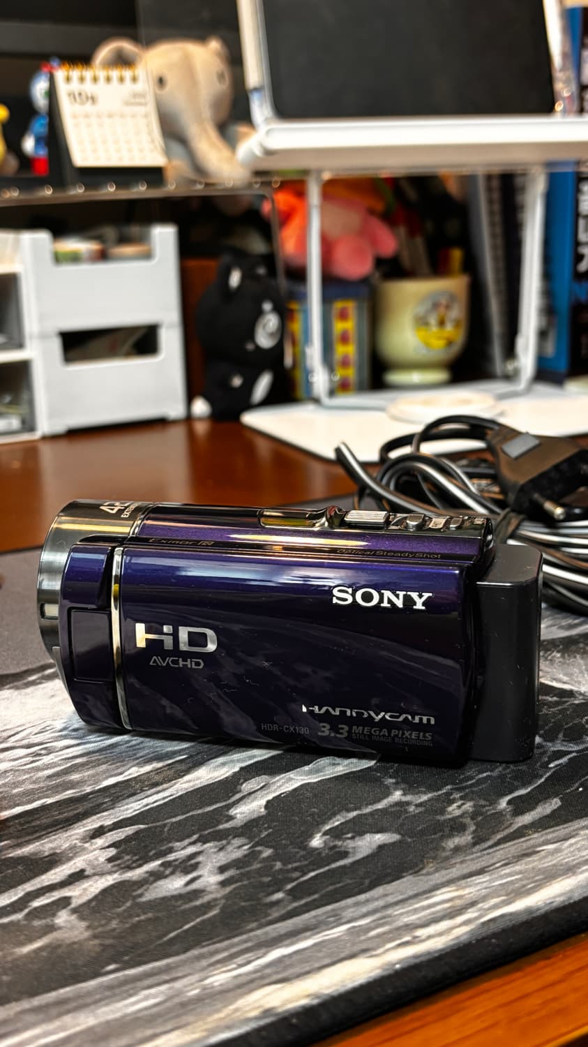 소니 핸디캠 HDR-CX130 / 빈티지 캠코더 / 빈티지 카메라 상품이미지3