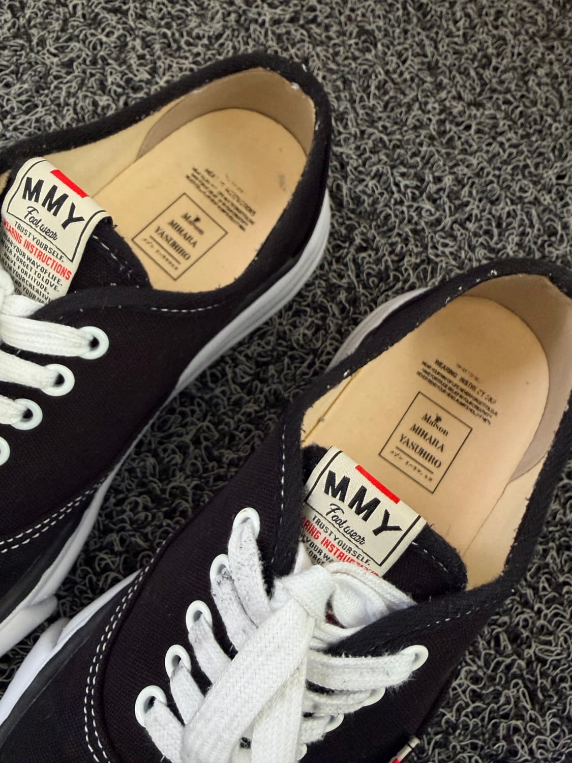 MMY 미하라 야스히로 블랙 스니커즈 280 상품이미지5
