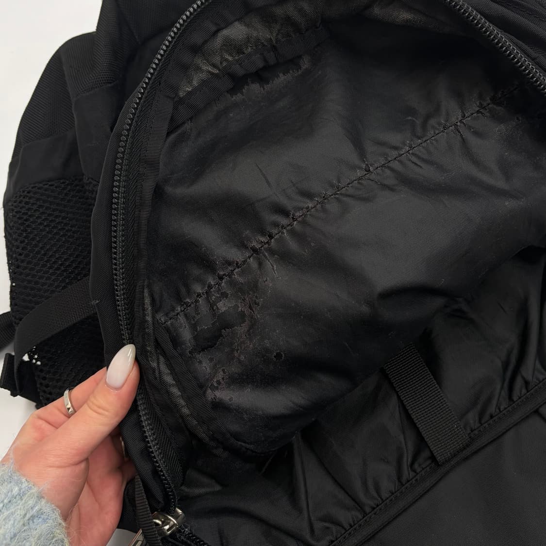 노스페이스 핫샷 블랙 백팩 상품이미지5