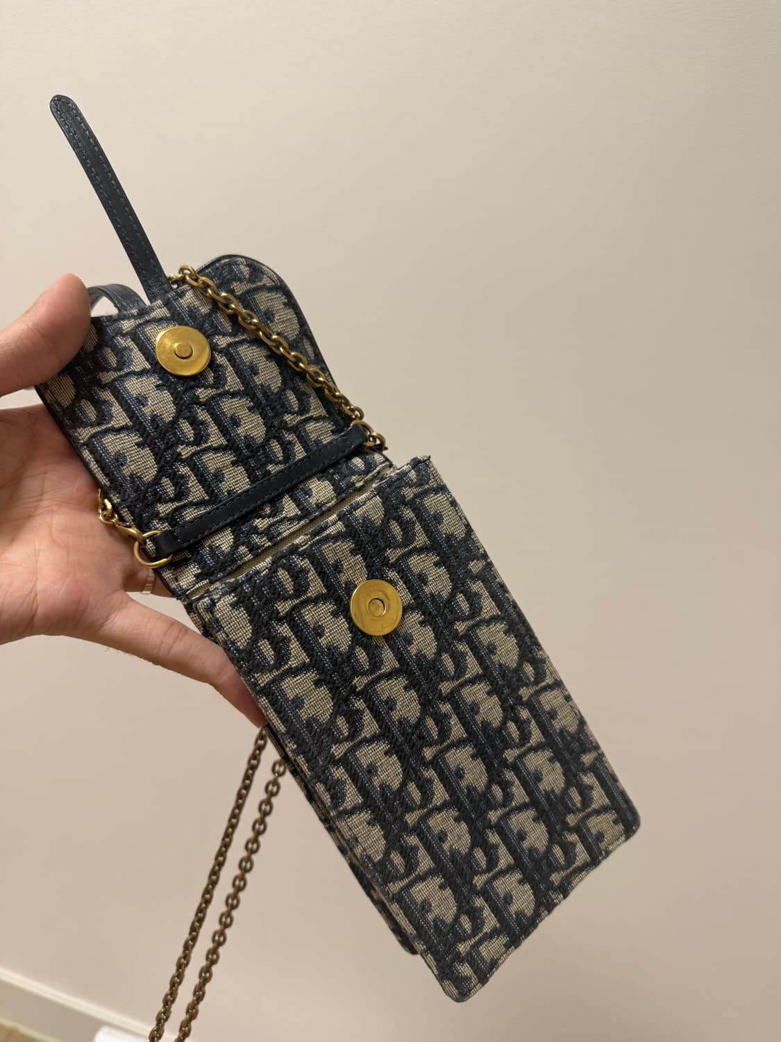 디올 오블리크 자카드 파우치 폰홀더백 상품이미지5