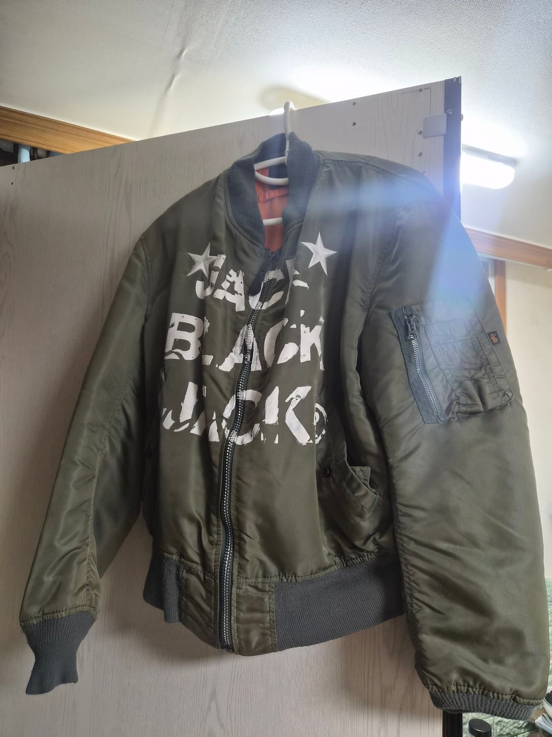 지에다x알파인더스트리 ma-1 자켓 상품이미지4