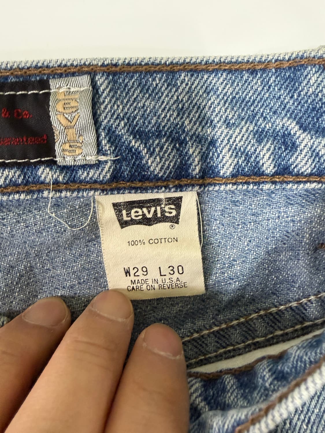 90s USA Levis SilverTab Loose Fit 상품이미지3