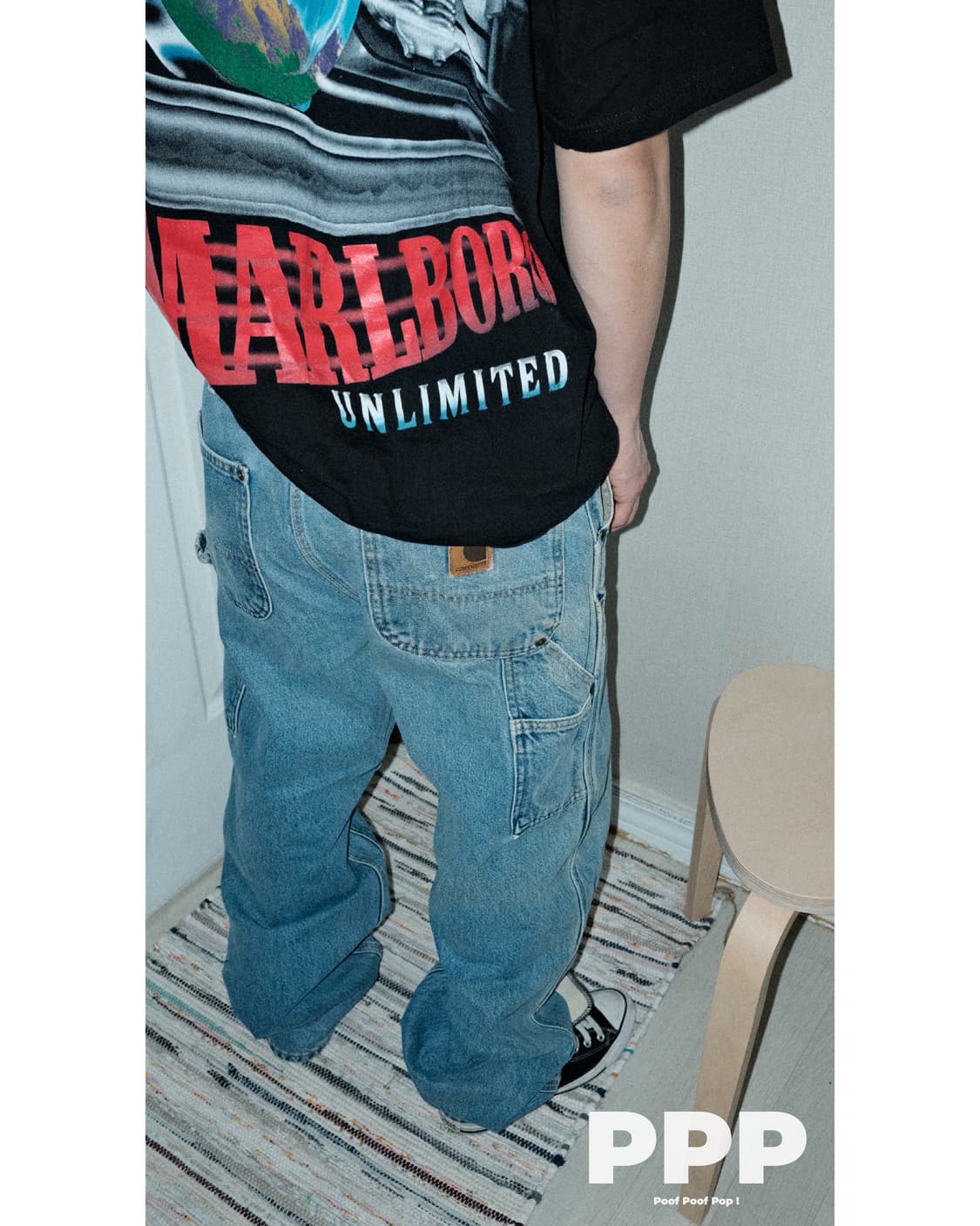 90s Carhartt Double knee Denim USA 상품이미지1