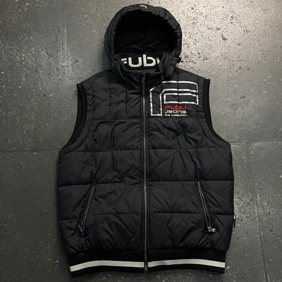 105 후부 Y2K 올드스쿨 패딩조끼 상품이미지1