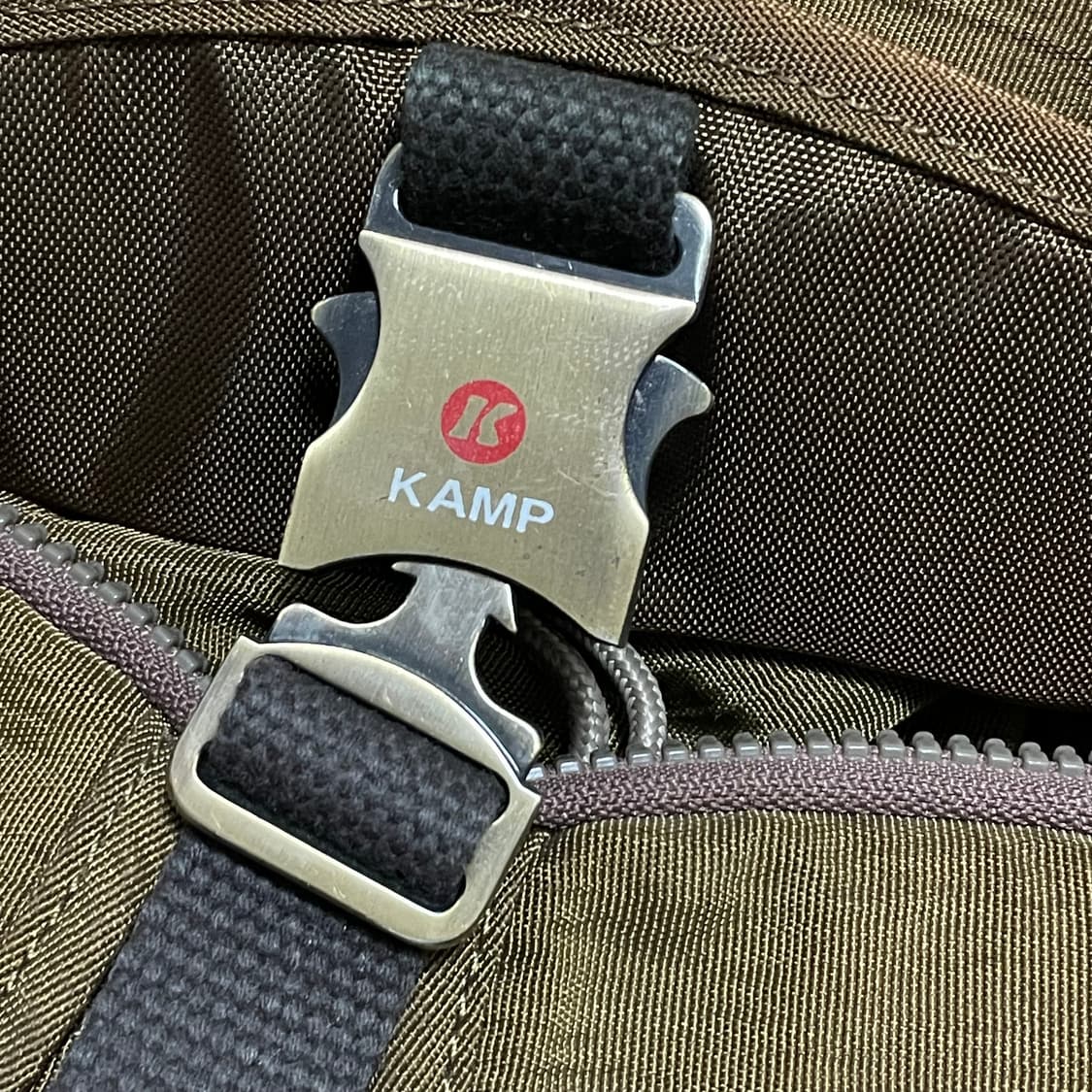 Kamp 켐프 빈티지 복조리 백팩 브라운카키색 상품이미지2