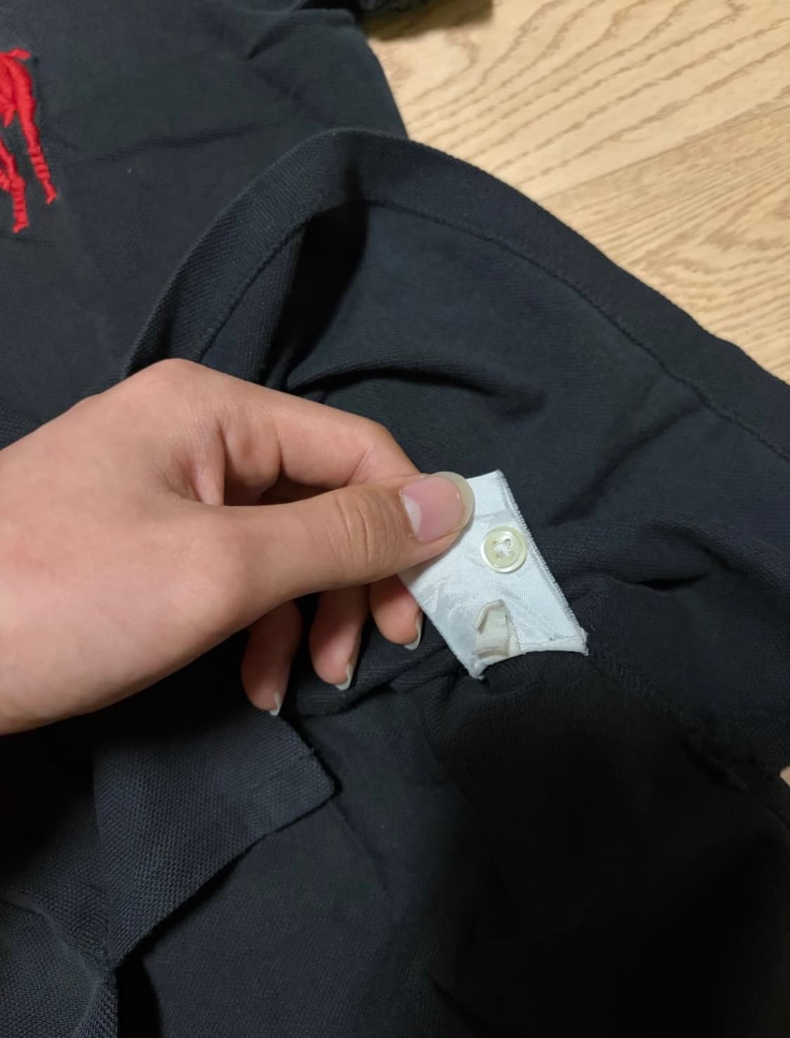 Polo Ralph Lauren 폴로 빅포니 반팔 pk 카라티 검빨 상품이미지5