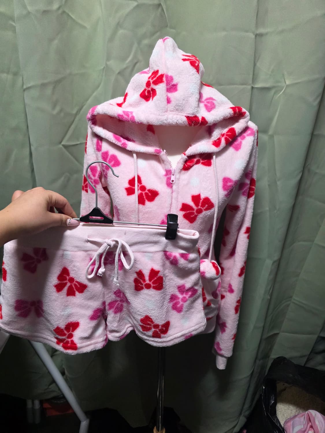 갸루 리본 트레이닝 세트 상품이미지2