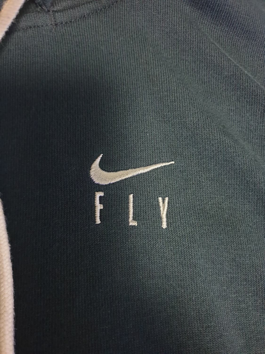 나이키 우먼 드라이핏 크롭 플라이 스탠다드 이슈 후드티 (M) 상품이미지2