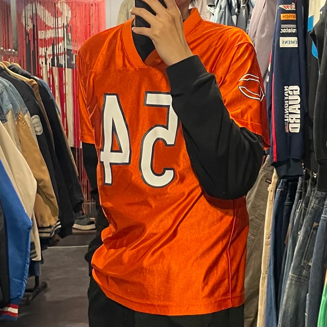 [IM] NFL URLACHER 오렌지 No.54 반팔져지 상품이미지5