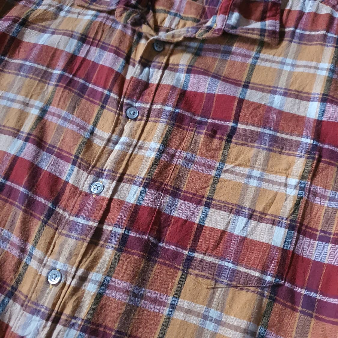 미국 수입 플란넬 체크 셔츠 no.1 상품이미지4