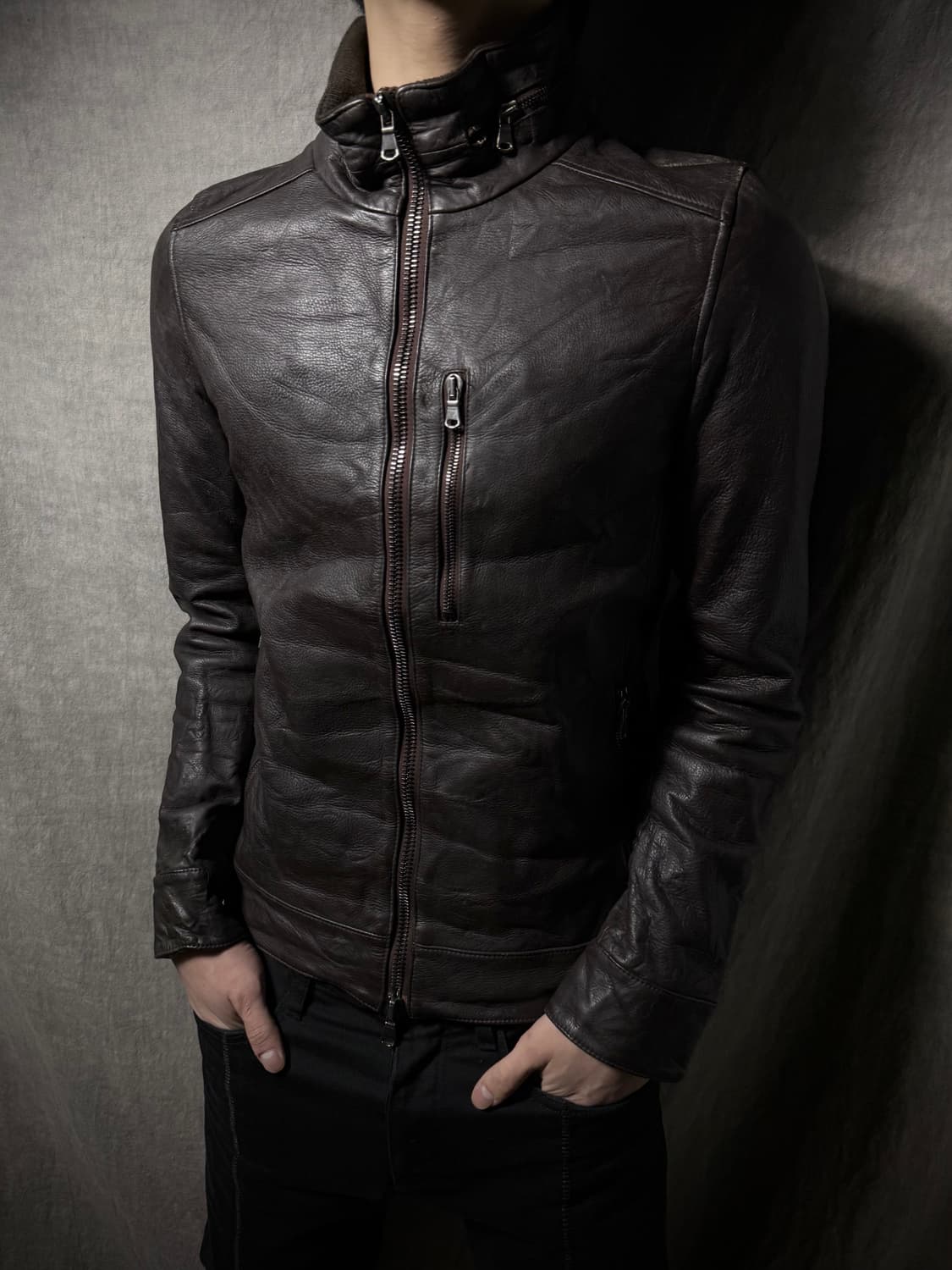 junhashimoto Cow Leather Jacket 상품이미지2