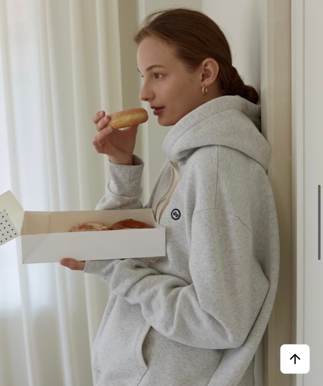 드파운드 d/p logo hoodie  상품이미지2