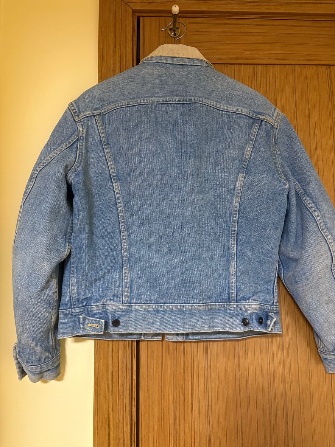 70's Lee 스톰라이더 블랭킷 데님 트러커 자켓 상품이미지2