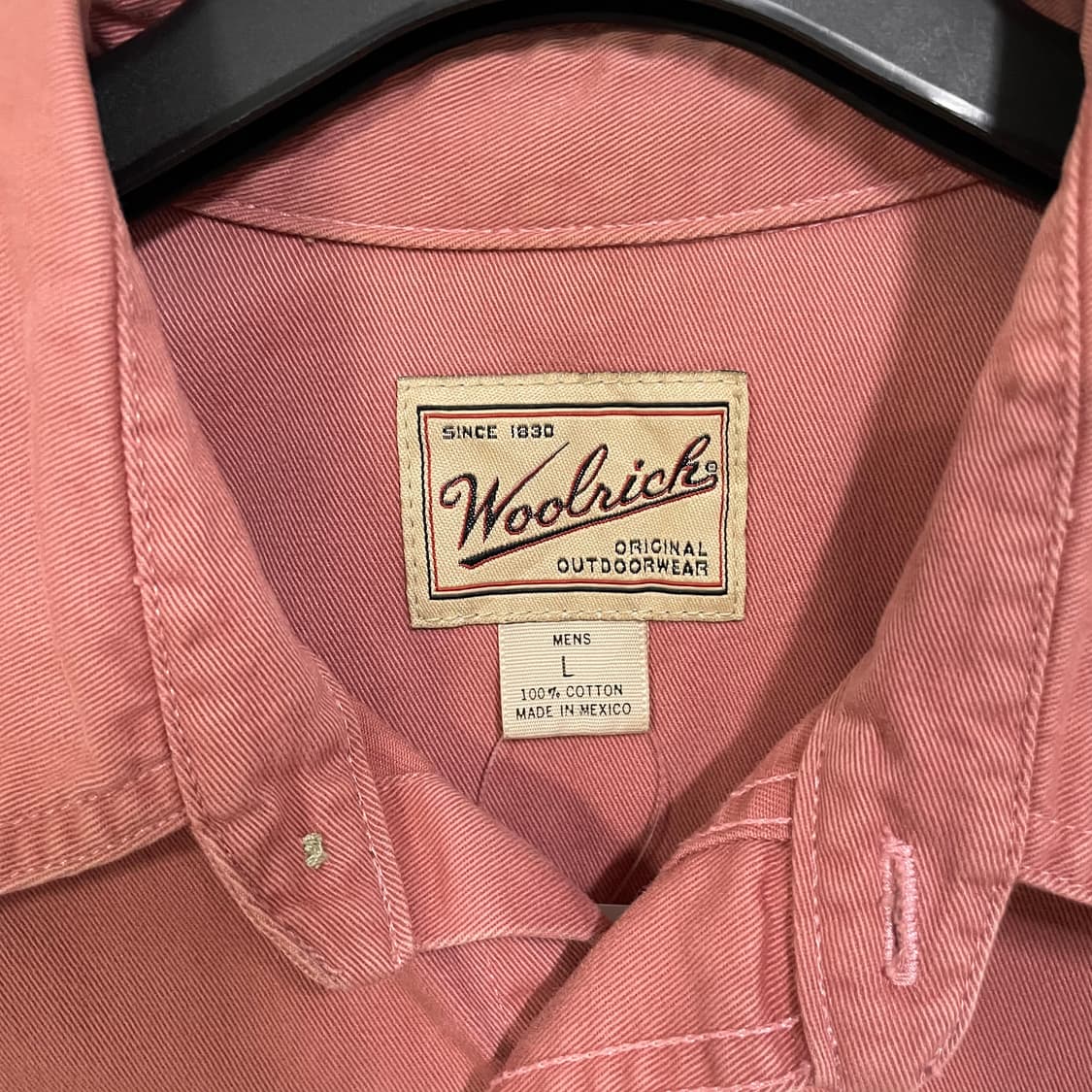 울리치 핑크 셔츠 상품이미지4