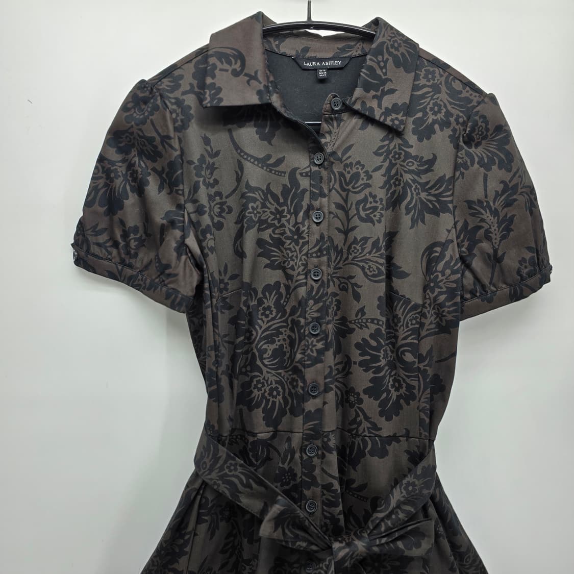 로라애슐리 플로럴 셔츠 원피스 하객룩 상품이미지9