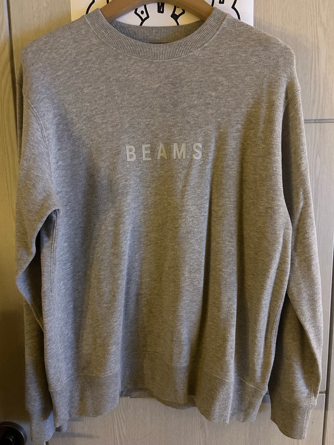 빔즈 24SS 로고 스웻셔츠 그레이 S 상품이미지2