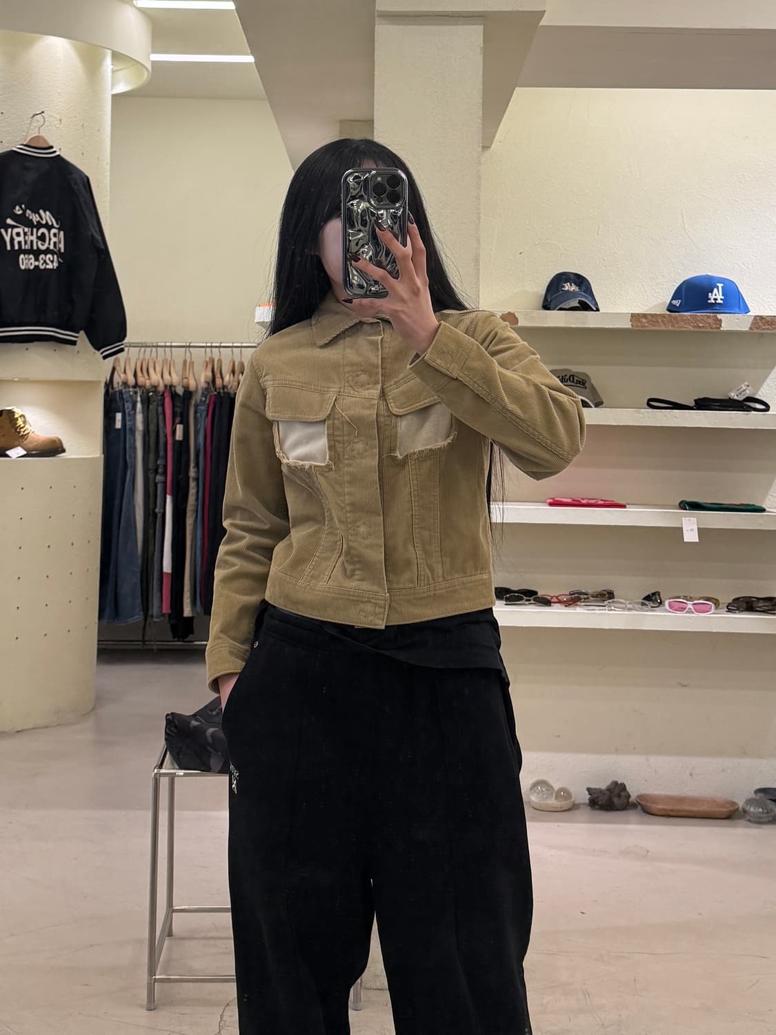 꼼데가르송 코듀로이 디테일 트러커 자켓 U1200 상품이미지1