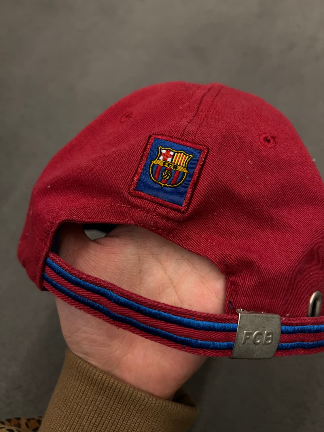 바르셀로나 빈티지 캡 처분  상품이미지3