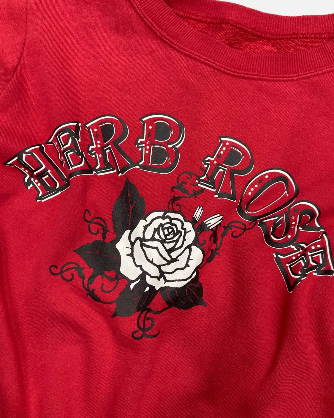 red rose cubic sweat shirt 상품이미지3