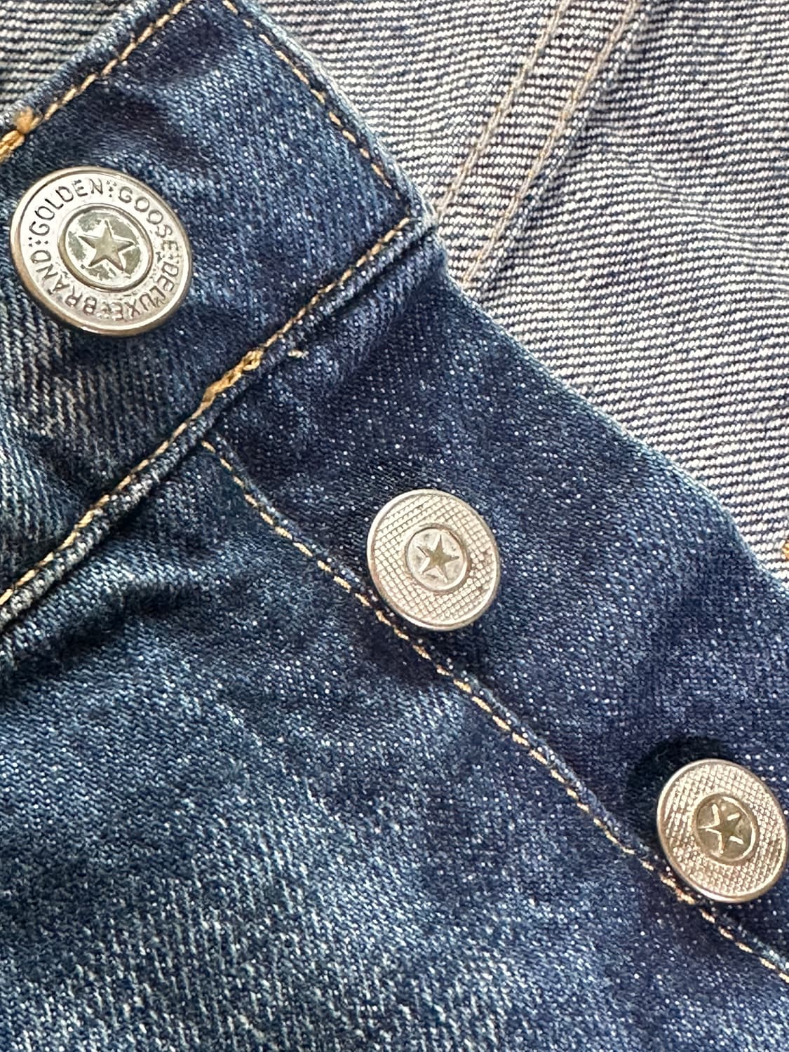 정품/이태리) 골든구스(GGDB) 'HAPPY' 빈티지 데님  상품이미지7