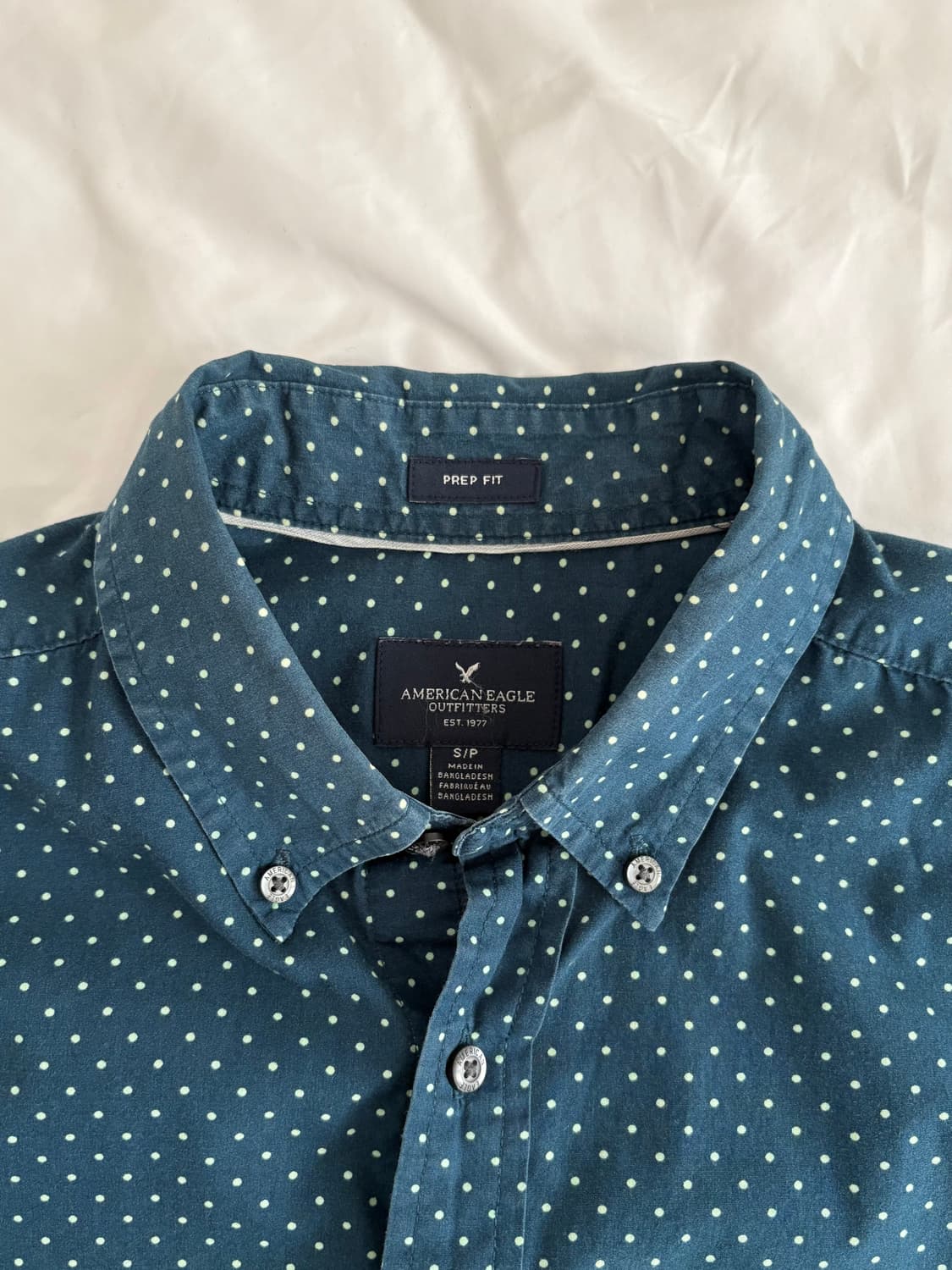 AMERICAN EAGLE dot shirt 아메리칸 이글 도트 셔츠 상품이미지5