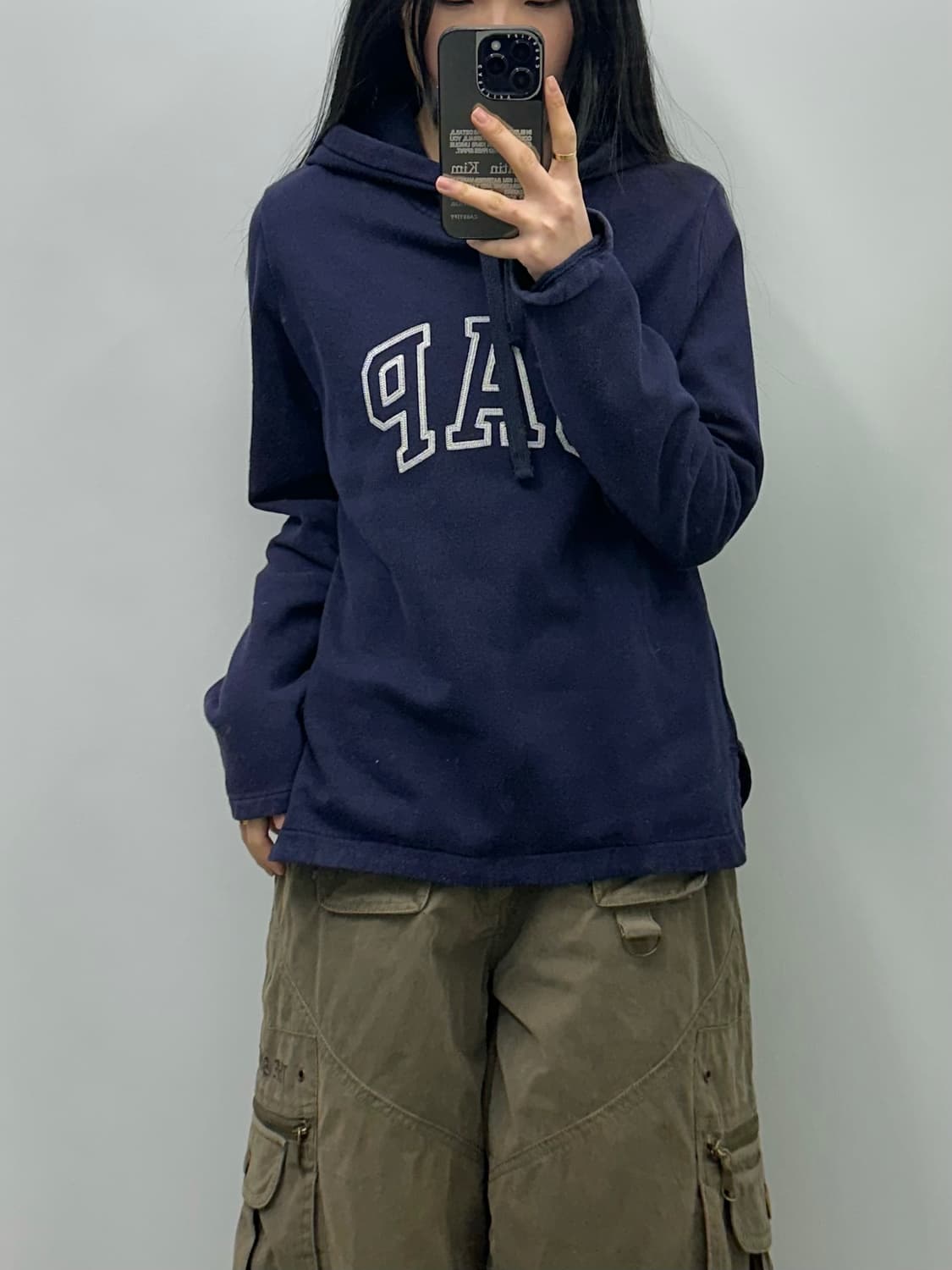 Gap 갭 네이비 후드티  상품이미지1