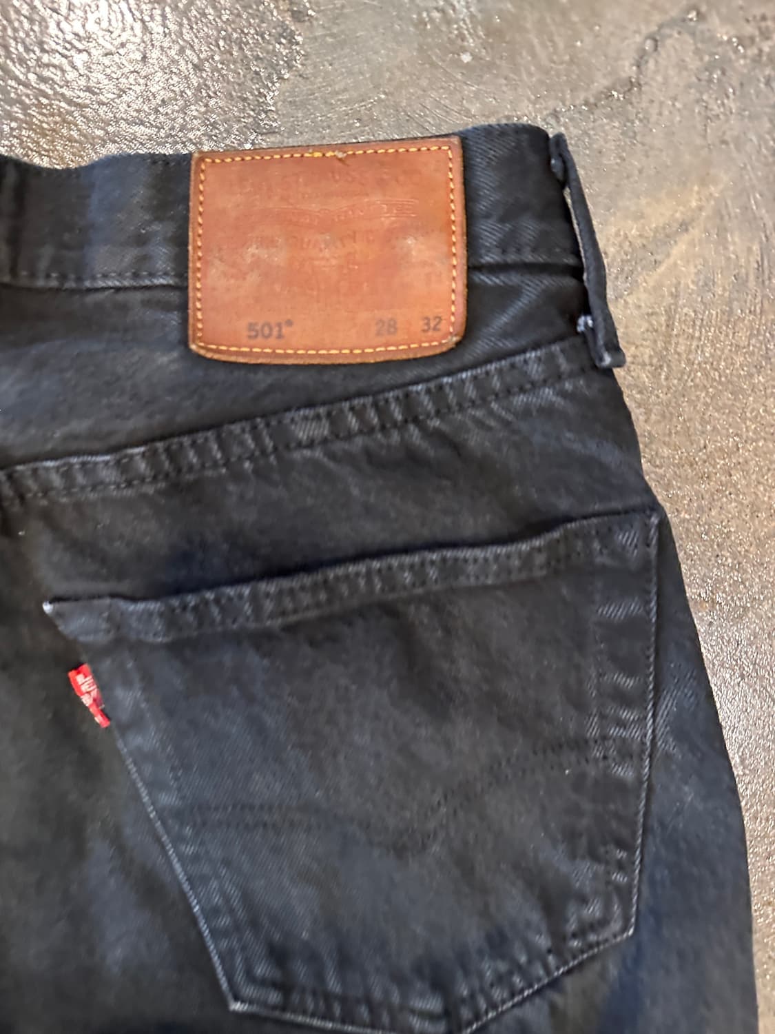 Levis 리바이스 premium 501 블랙진 W28 L32 상품이미지5