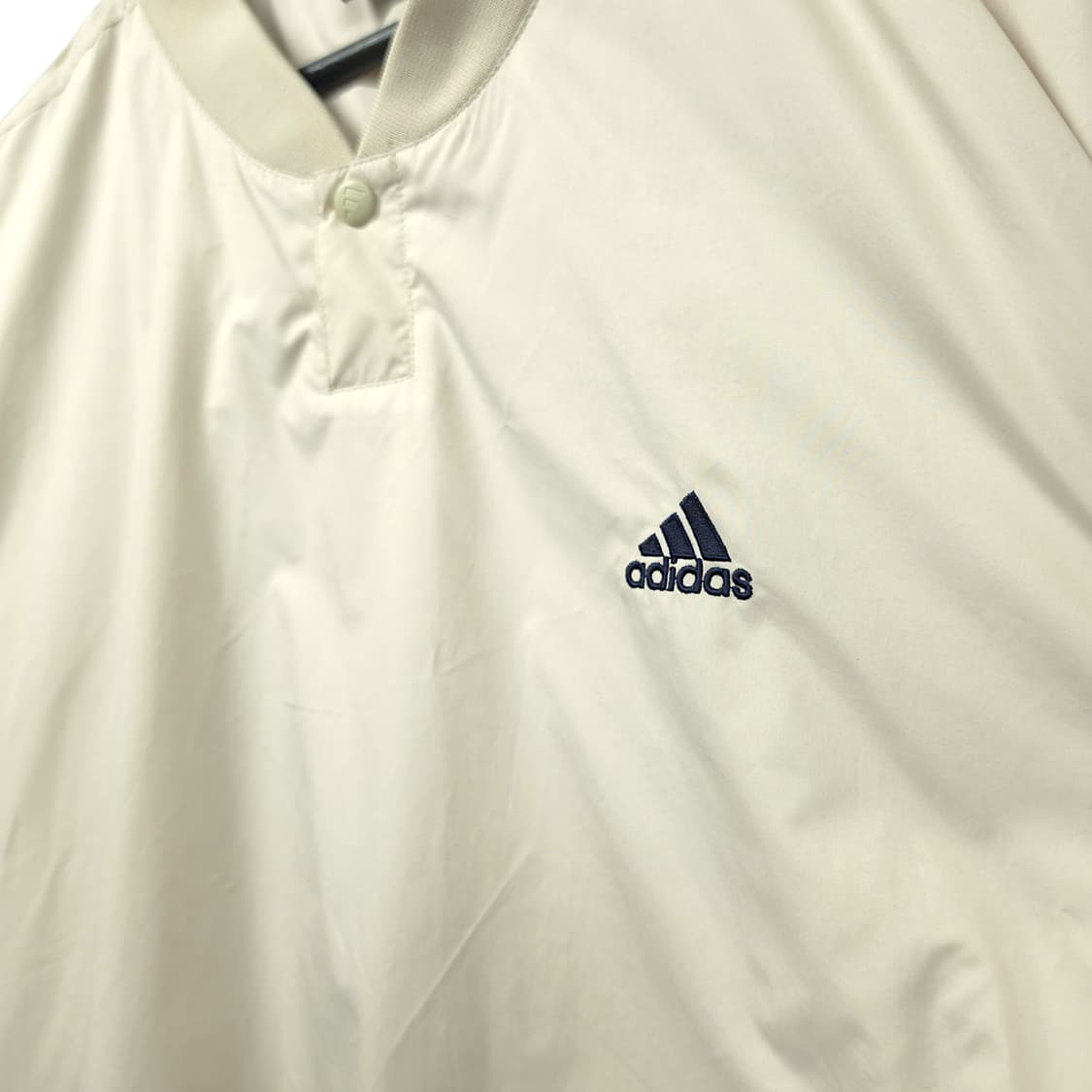 [110] 아디다스 베이지 퍼포먼스 빈티지 풀오버 웜업 바람막이 상품이미지4