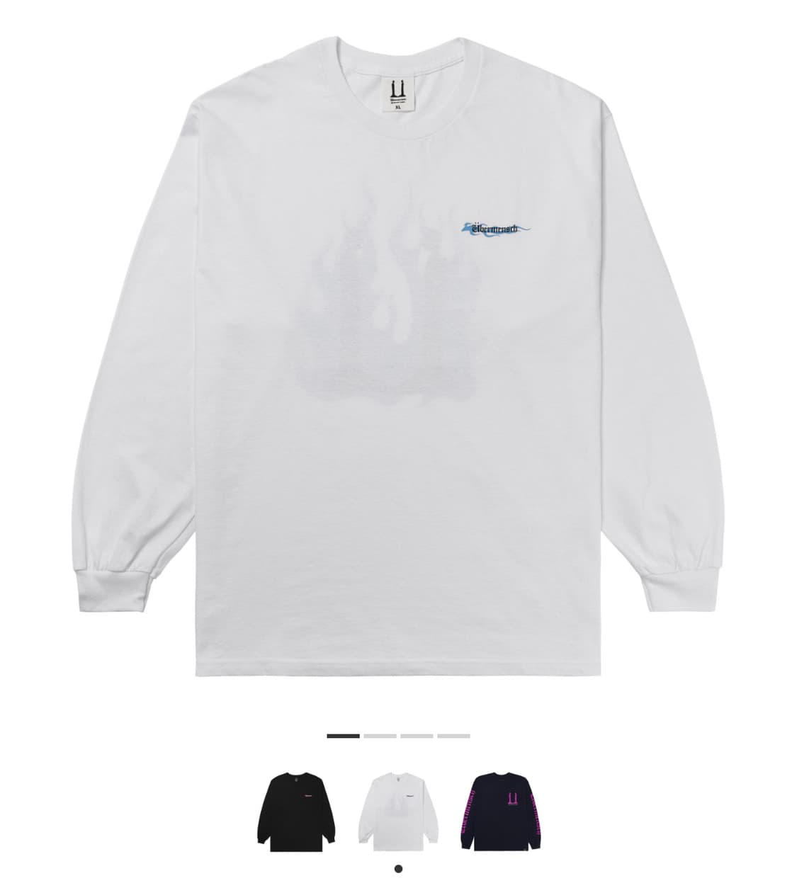 지드래곤 GD 위버멘쉬 md 롱슬리브 블랙 화이트 일괄판매 상품이미지2