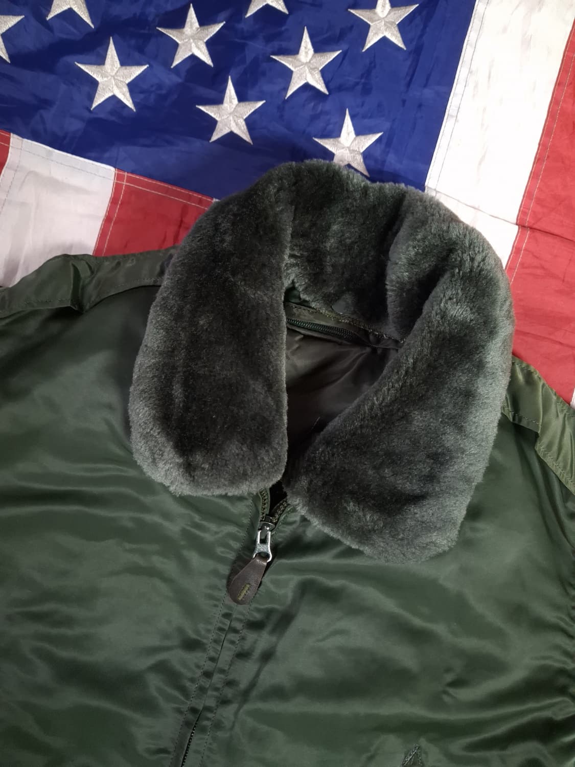 새제품 오리지날 서울의봄 80's 국군용 MA-1 항공점퍼 상품이미지2