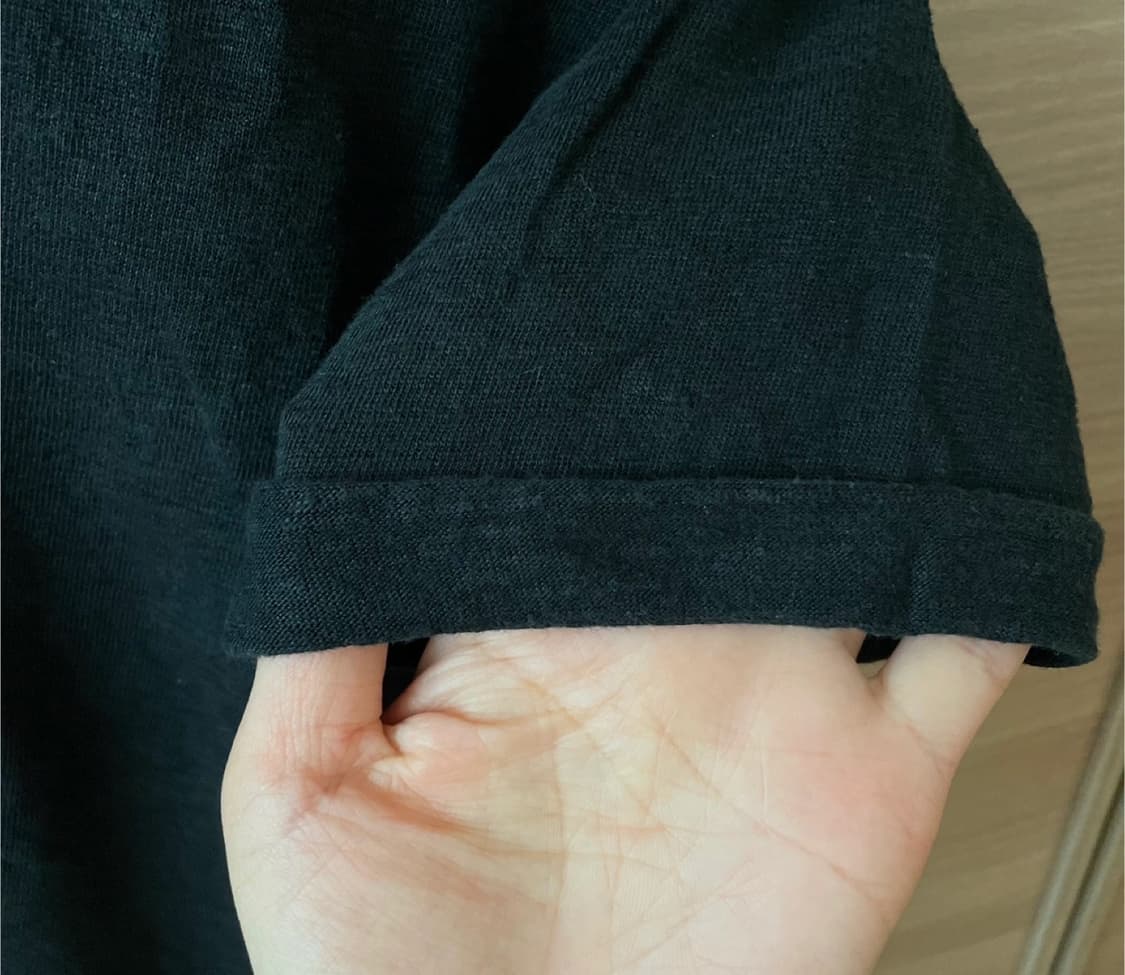 이자벨마랑 린넨 블랙 티셔츠 상품이미지5