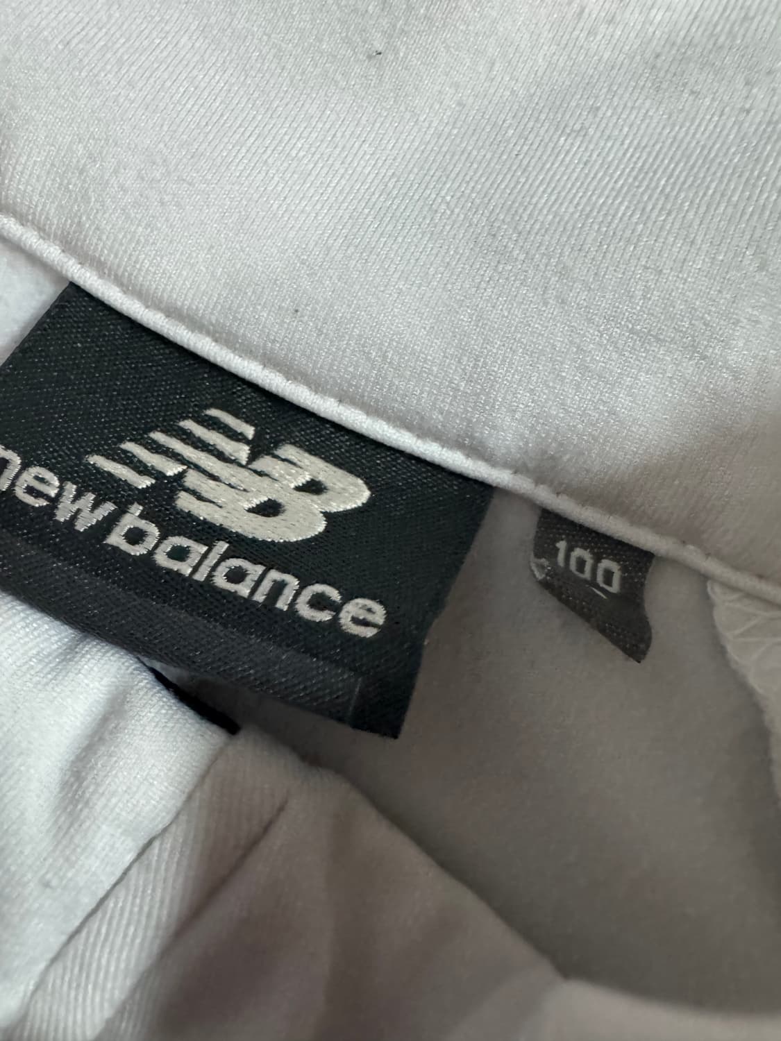 뉴발란스 올드스쿨 기능성 화이트 집업 져지 M~L 상품이미지3