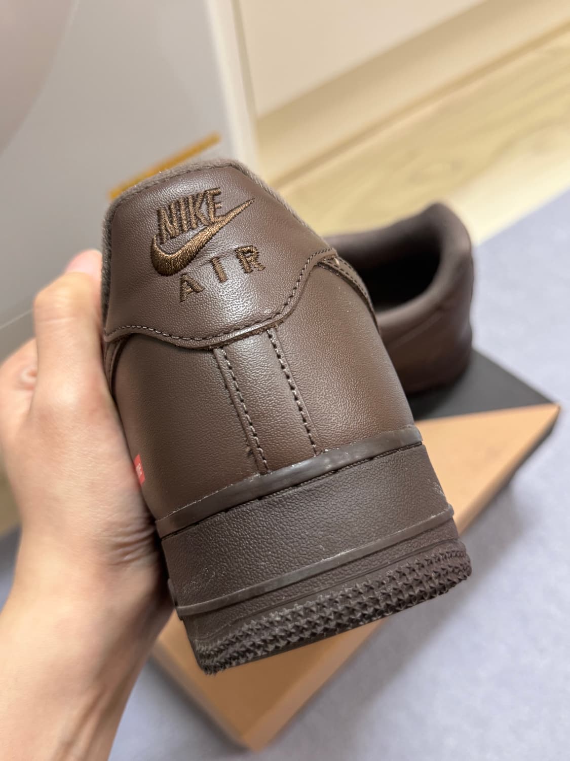 나이키 x 슈프림 에어포스 1 로우 바로크 브라운 상품이미지3