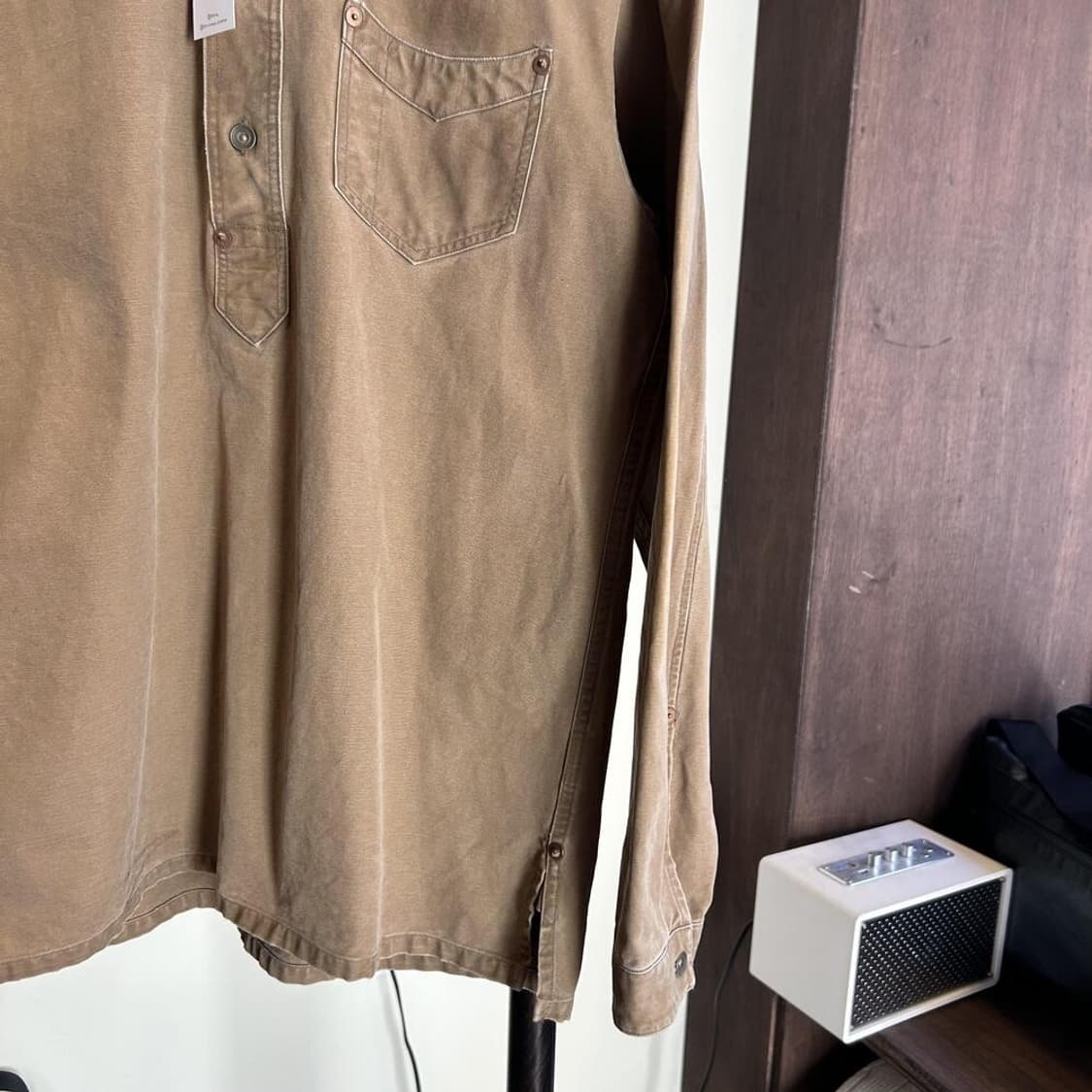 13446 - RRL 더블알엘 덕 오버롤 캔버스 풀오버 셔츠 상품이미지4