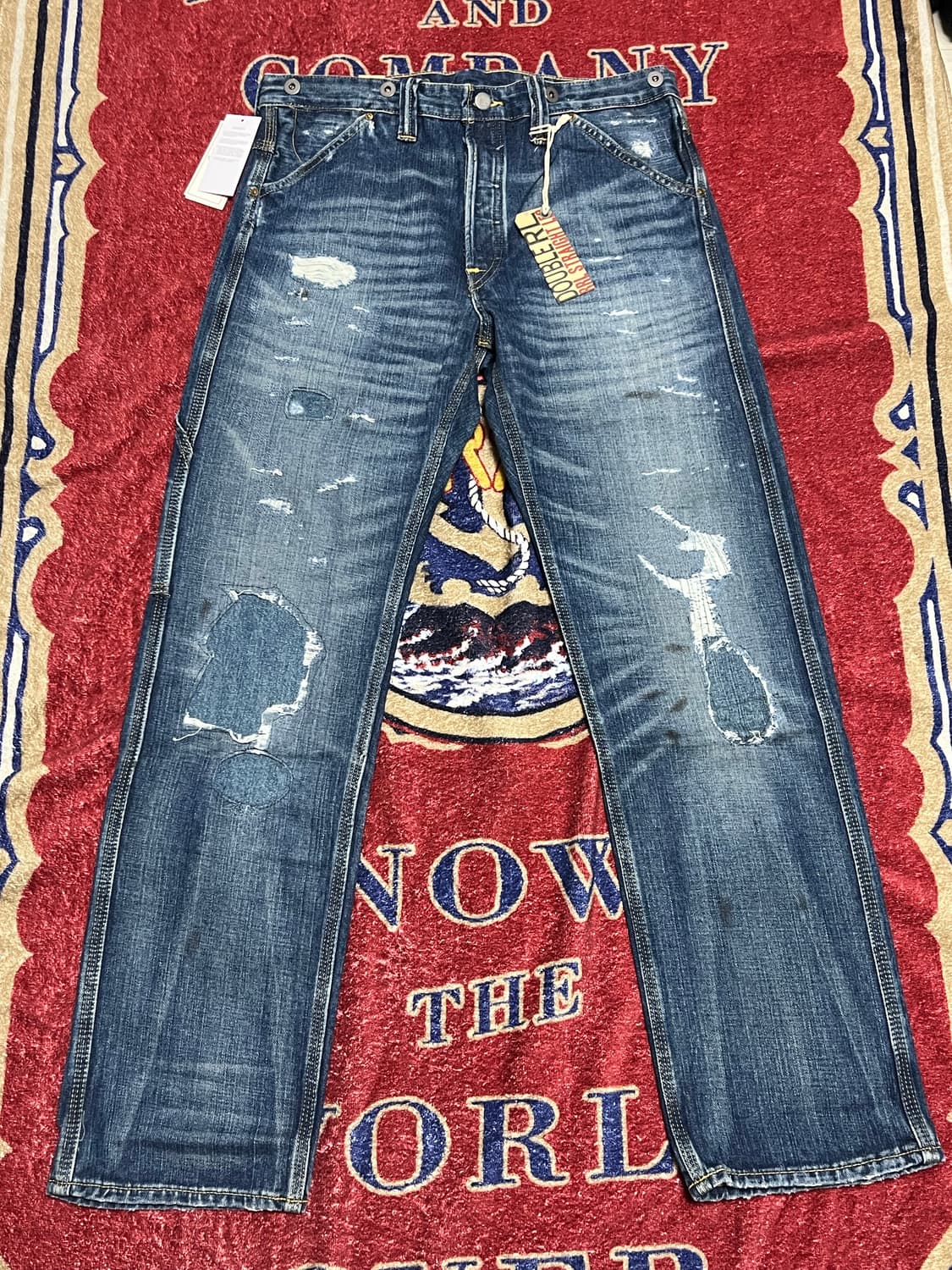 더블알엘 (RRL) 스트레이트핏 브레이턴 디스트레스트 상품이미지2