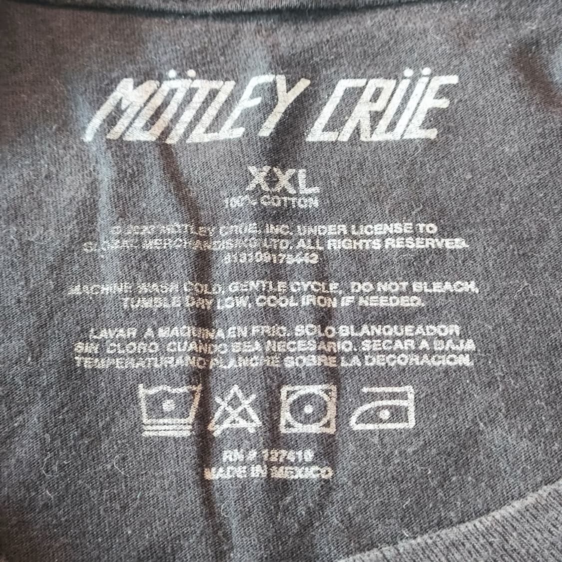 [2XL] Motley Crue  머틀리 크루 밴드티 상품이미지5