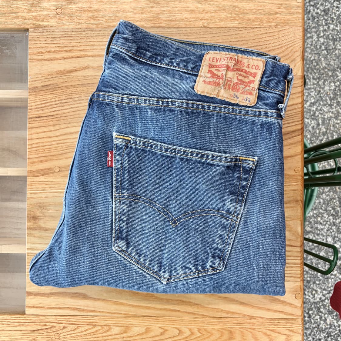 리바이스 501 스트레이트 데님 (36) 상품이미지1