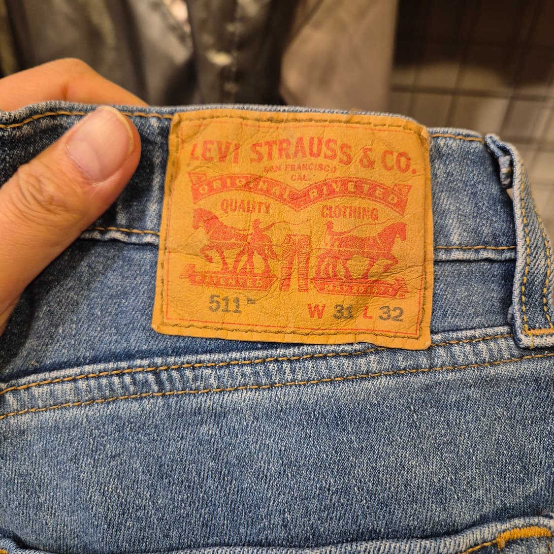 31인치 리바이스 511 청바지  상품이미지3