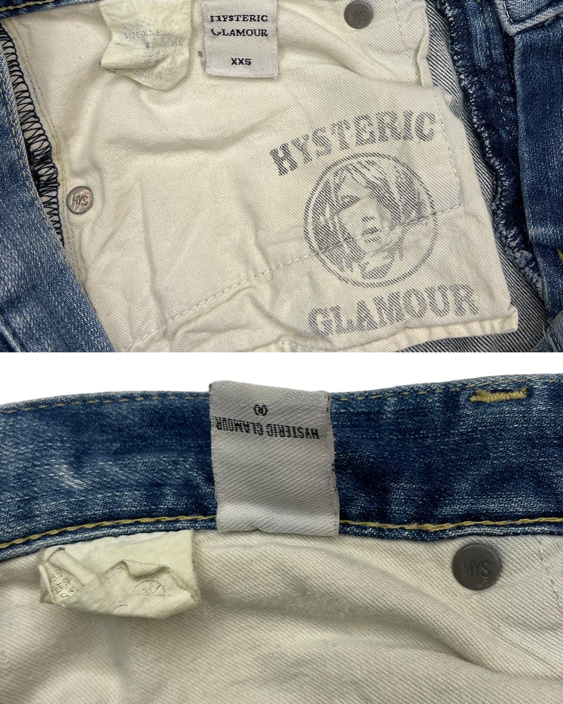 히스테릭 글래머 스터드 데님 진 상품이미지9