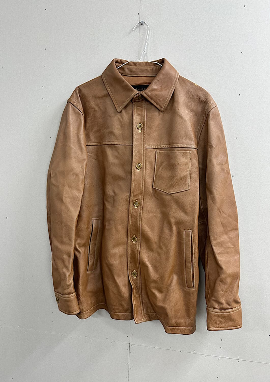 빈티지 가죽 자켓 L  상품이미지1