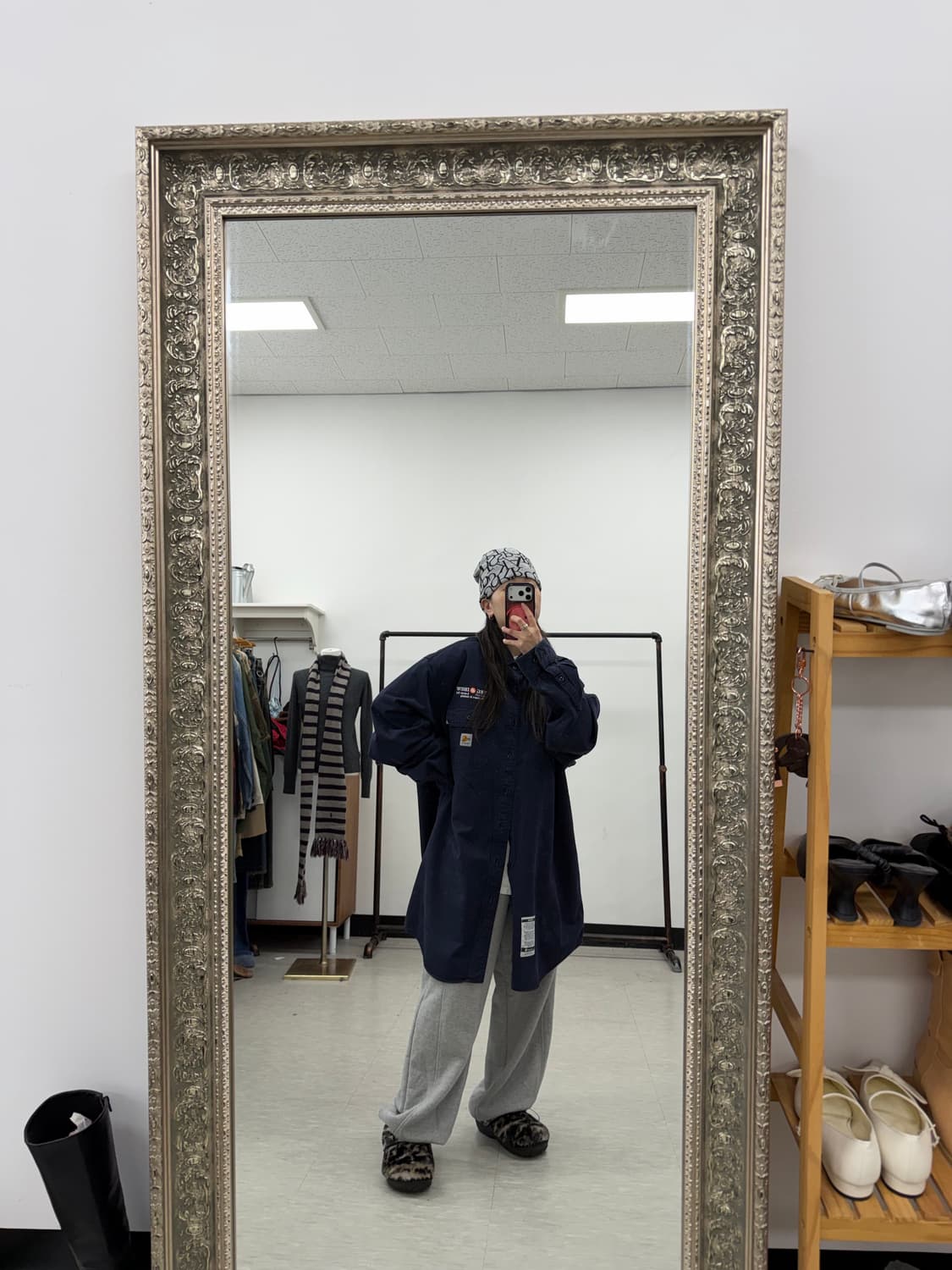  Carhartt 워크 셔츠 상품이미지3