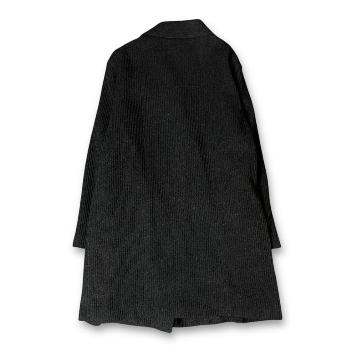 JPN 딥차콜 스트라이프 코듀로이 더블 코트 M 상품이미지2