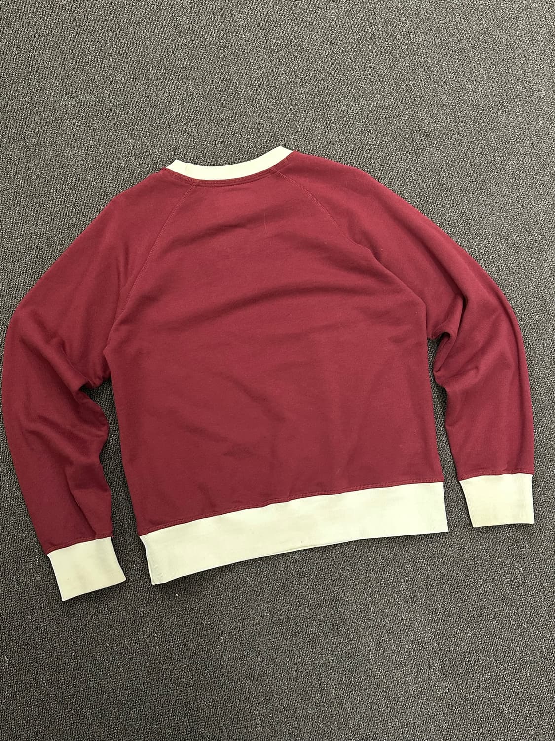 XL)세일러 조니 복싱 스포츠웨어 버건디 스웻셔츠 상품이미지5