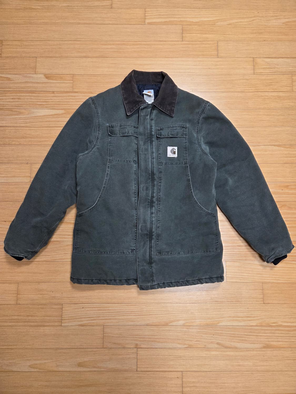 칼하트 트래디셔널(아크틱) C26 모스그린 M사이즈(실측 105) 상품이미지1