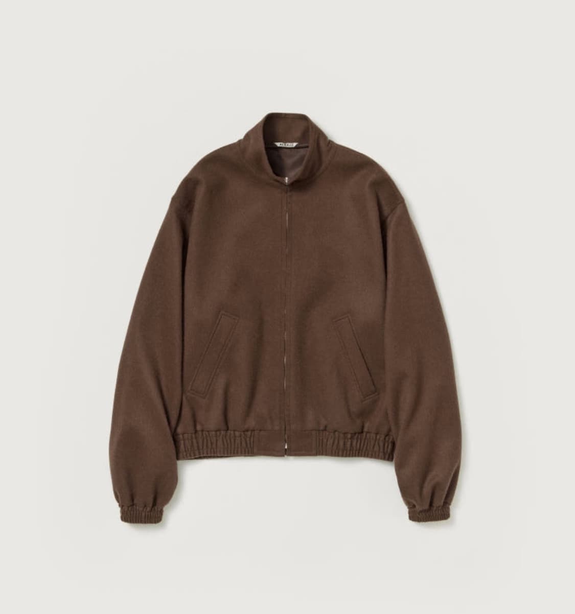 오라리 베이비 카멜 플란넬 블루종 3 상품이미지1