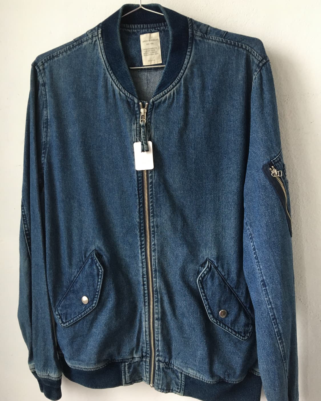Denim ma 1 jacket 상품이미지4