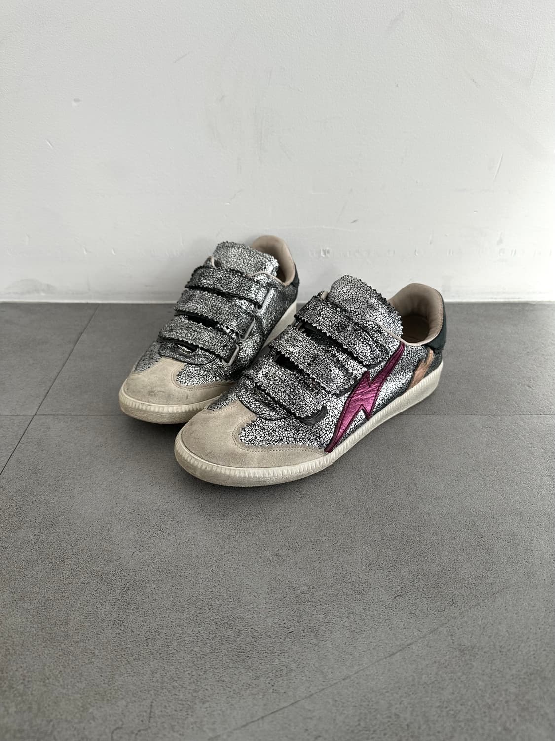 이자벨마랑 베스 글리터 벨크로 스니커즈 상품이미지1