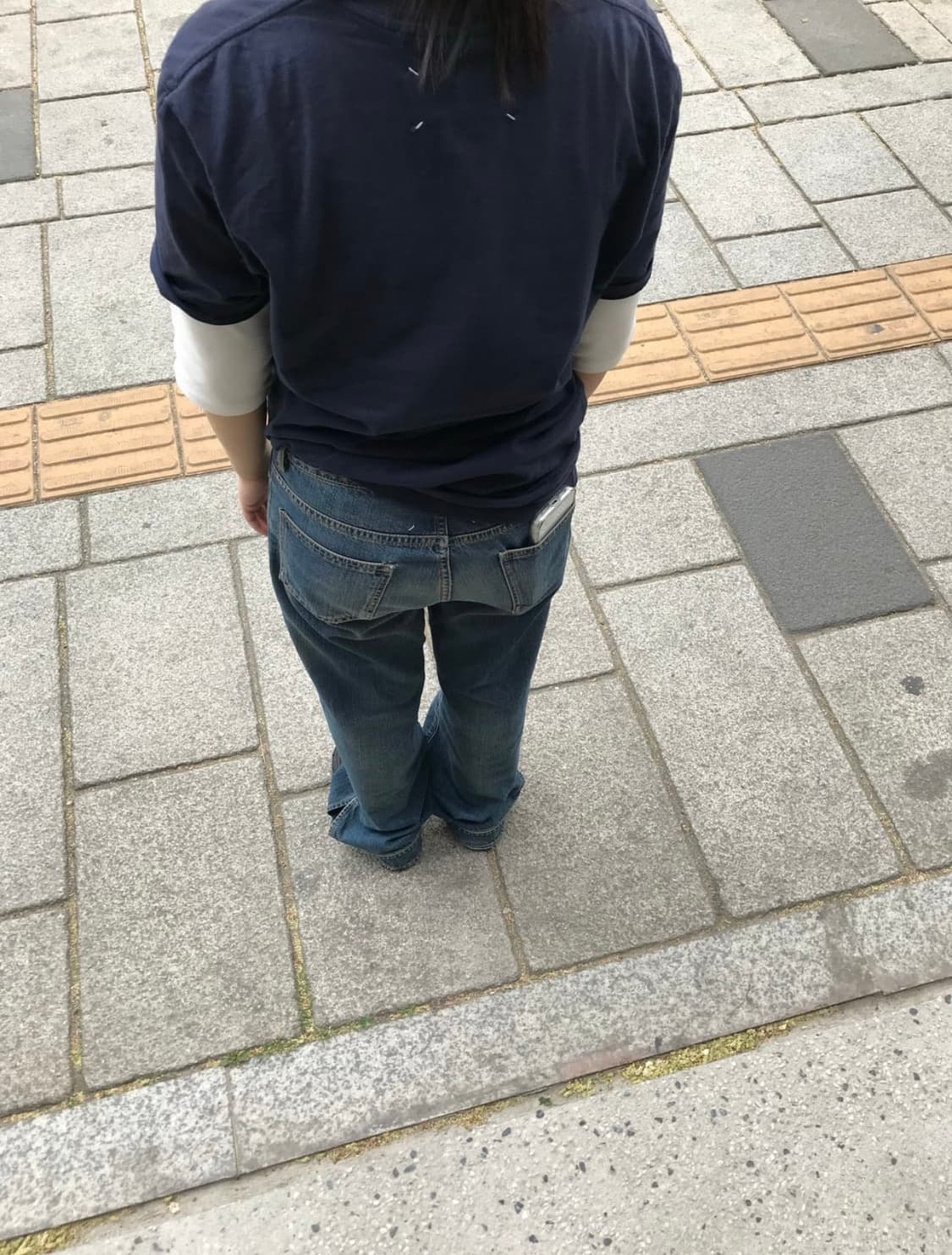 메종 마르지엘라 오가닉 반팔 M 네이비 상품이미지5